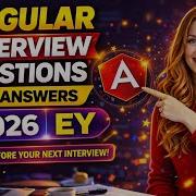 Angular Interview Questions And Answers 2026 Angular EY Interview Questions