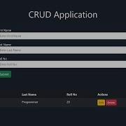 JavaScript CRUD Application CRUD Operations With JavaScript