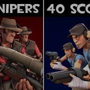 Can 40 TF2 Sniper Bots Beat 40 Scout Bots