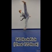 Taekwondo 540 Hook Kick Tutorial Cheat 720 Hook Kick Shorts