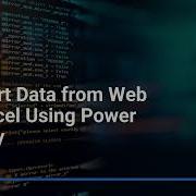 3 Import Data From Web In Excel Using Power Query