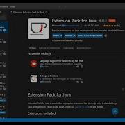 Error While Installing Extension Pack For Java Extension Please Check The Log For More Details