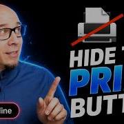 HIDE The PRINT Button In Articulate Storyline