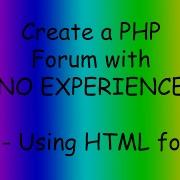 Create A Forum With PHP Ep5 Emmet HTML Headers Images