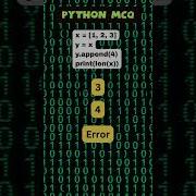 Can You Solve This Python MCQ Python Quiz Challenge Shorts