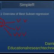 Intro To Best Subset Regression
