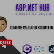 Compare Validator In Asp Net