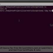 Handling Exceptions In Ruby Example
