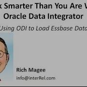 Using ODI To Load Essbase Data