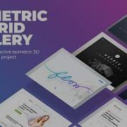 Pure CSS Animated Isometric 3D Gallery Grid