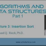 Algorithms And Data Structures Part 1 Insertion Sort