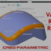 Creo Parametric Rounds Part 3 Of 5 Variable Radius Rounds