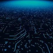 Digital Circuit Board Futuristic Technology Background Video Free 4K Stock Footage