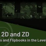 Учебник по Unreal Engine 5 Paper 2D и ZD 42 Использование спрайтов и флипбуков на уровне
