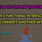 Can A Functional Interface Extend Inherit Another Interface Java 8 Interview Question