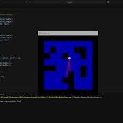 Python Ray Casting 2 5D Engine визуализация