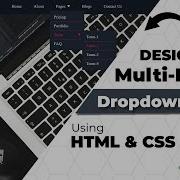 Multi Level Dropdown Menu With HTML And CSS Step By Step Tutorial