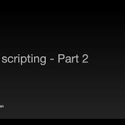 Shell Scripting Part 2