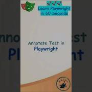 Playwright Tutorial Annotate Test In Playwright Playwright Playwrightautomation