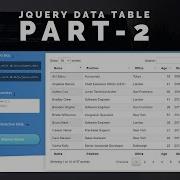 JQuery Data Table Tutorial Part 2 Server Side Processing DataTable Integration To Website