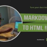Asciidocs Converts Markdown Docs To Html Website Host On GitHub Pages Shorts