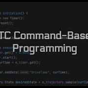 FTC Command Based Programming Explained
