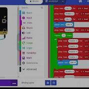 MakeCode Microbit Blinding Lights