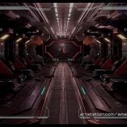 Sci Fi Corridor As Outer Space