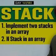 Lecture 95 Implement Two Stacks In An Array N Stack In An Array