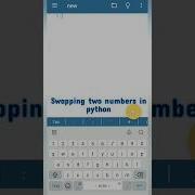 Swapping Of Two Numbers In Python With Temporary Variable Wap To Swap Two Numbers Swap Swapping