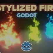 GODOT VFX Учебное пособие по стилизованному эффекту огня