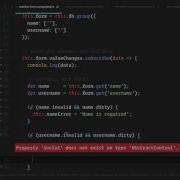Angular 2 Forms And Validation Lesson11 Reactive Required Validation