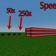 Experiment V5 Speed Test In Minecraft From 2x To 250x Or Death From TNT