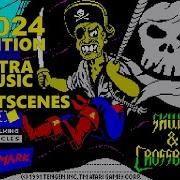 SKULL CROSSBONES 128K 2024 Edition Music Cutscenes From Atari ST Walkthrough ZX Spectrum