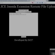 Sec4ever JCE Joomla Extension Remote File Upload