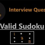 Valid Sudoku Amazon Interview Question Leetcode 36 Python