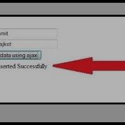 Insert Data Into MySQL Database Using JQuery AJAX PHP