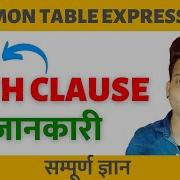 SQL CTE In Hindi SQL WITH Clause SQL CTE WITH CLAUSE