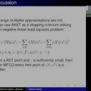 Lecture 4 8 Optimality Conditions And Algorithms In Nonlinear Optimization