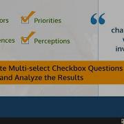 How To Write Multi Select Checkbox Questions And Analyze Checkbox Data Collect Usable Survey Data