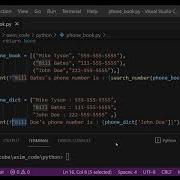 Phone Book Lookup With A List And A Dictionary In Python
