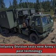 US 2nd Infantry Division Tests New Army Command Post Technology