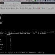 PostgreSQL Demonstration Flat Files Regular Expressions Storing Email