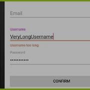 TextInputLayout плавающая метка EditText Учебное пособие по Android Studio