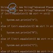 Comparing Objects Java AP Computer Science A