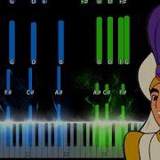 Aladdin Prince Ali Piano Tutorial