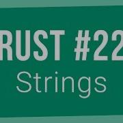 Rust Programming Tutorial 22 Strings