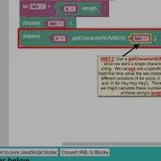 Blockly Text2Code Introduction 8 Exercise 2