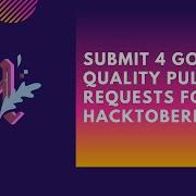 How To Submit 4 Easy Pull Requests For Hacktoberfest