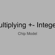 Multiplying Integers Chip Model